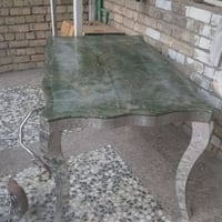 ميز طعام • بدون كراسي • فوك مرمر