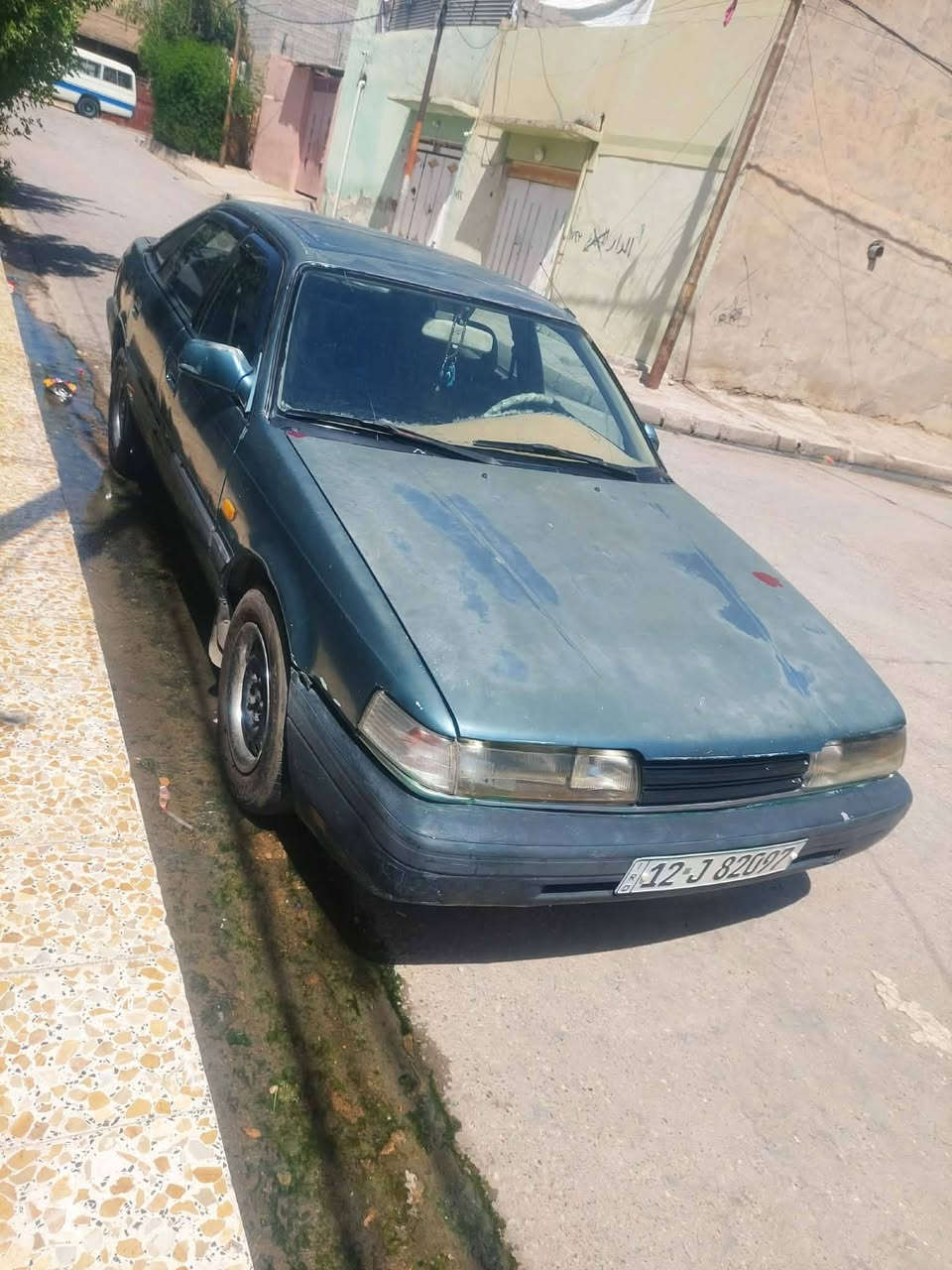 مازدا ٦٢٦ بخ ٨ محرك بي رخاوة اني الشرعي بيها كابون للبيع او مراوسة بأحدث وانطي فرق السعر ٢٥ وبيها مجال ***********
