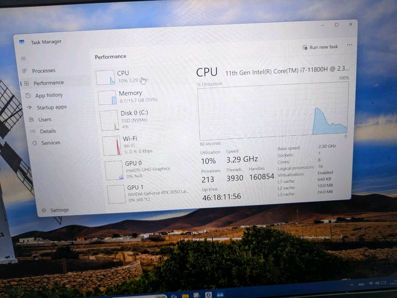 تحية طيبة للجميع 
متوفر لاب توب كيمنك للبيع 
السعر ٨٠٠ الف

Dell G5
CPU ✅CORE I7-11800H 8CORE 16 THERADS 
GPU ✅ RTX 3050  4GB 
RAM ✅ 16 GB DDR4 3200MHz
HARD✅ 512 NVME 
SCREEN ✅ 15.6 FHD 120 HZ
RED LIGHT KEYBOARD

مكاني موصل توصيل موجود
للتواصل *********** واتسب