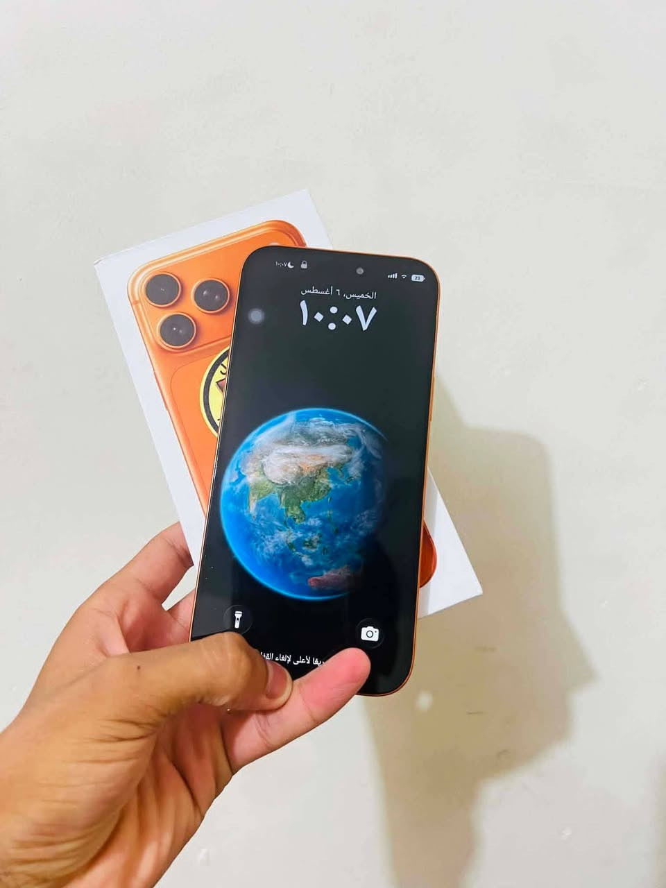 السلام عليكم للبيع او مراوس 
iPhone 17pro max.                    كوبي ماستر طبق الأصل
ذاكره 512 ياخذ تك سيم كارت 
نضام ايفون ينزك جميع  البرامج
لون مميز برتقالي 🧡🧡🧡
كامل ملحقات كارتون + كيبل الاصلي +كفر شفاف اصلي
شحن تايب سي كامره تخبل يشغل كامره من الجانب
للمرغوس شعندك نزل واني اطبلك خاص
مكاني حله طريق سده محاويل 
للاستفسار ***********
تحياتي للجميع🫶
