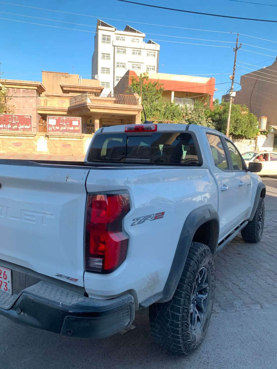 chevorolet colorado 2025
کوردی /
کۆد /531# 
مواسەفات / zr2 
مەکینە / 2.7twinT کەپس
ڕۆیشتن/ 6.000km
2 شوێنی pdr    سەرە شانسی ڕاکێشراوە .. ئێرباگ  سوکان و شان
       ڕقم کاتی  ۲ مانگ
نرخ/ 32500$  
ناونیشان/ هەولێر
واتساپ/

***********
***********
***********

عربی/
شۆفرلیت کۆلۆڕادۆ
۲ مکان pdr   رئس شانسی سحب بدون صبغ  ئێرباگ ستیرن و تکمە 
مواسفات / zr2
محرک /v4 2.7 twin T  کبس
فحس موقت  شهرین

سعر / ۳۲٥ ورقە
عنوان/ اربیل
واتساب/

***********
***********
*********** أربيل, العراق

نص مكتوب في الصور:
- #532
- Pdr
