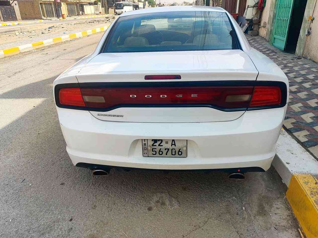 شارجر ٢٠١٤ • ابيض • رقم اربيل