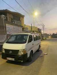 للبيع نيسان يورفان موديل ٩ مكينه كير اكسن مكفولات رقم بغداد انكليزي با...