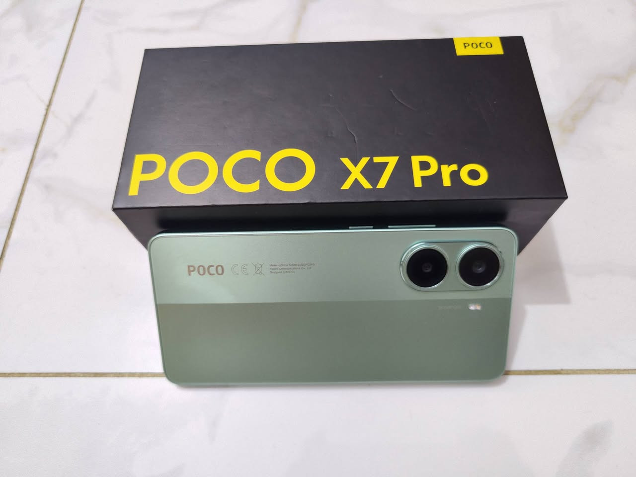 بوكو  X7 Pro
ذاكرة 256 / الرام 12

🔋6000ملي امبير مع شحن 90 واط

كامل ملحقات مستخدم قليل 

*********** 📞
مكاني بعقوبه .
