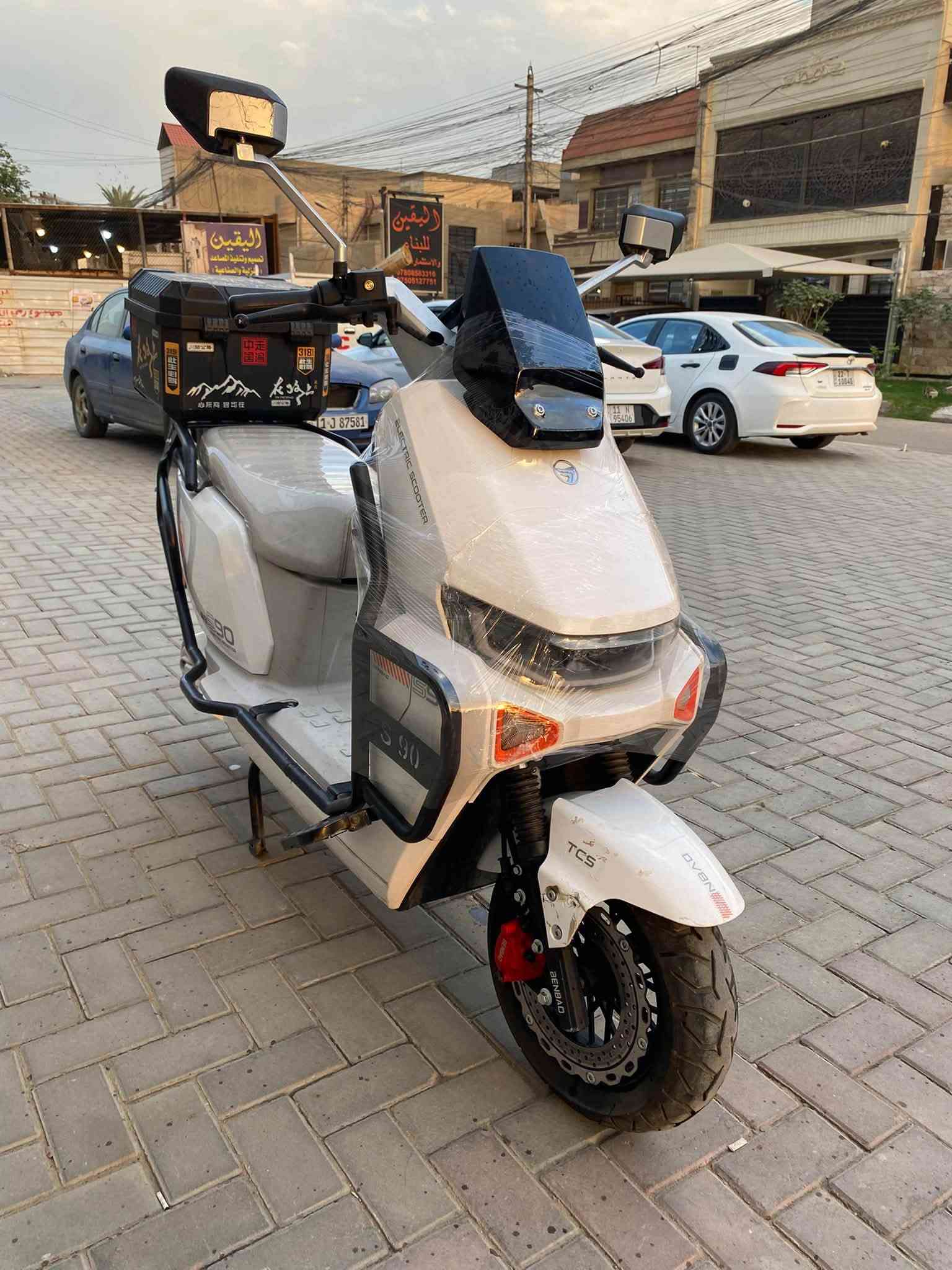 دراجة شحن • موديل ٢٠٢٧ • ٦ بطاريات