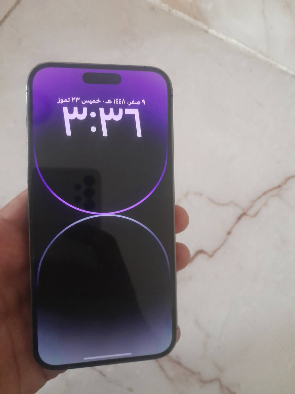 ايفون 14 برو ماكس الجهاز مكفول وكلش نضيف  ذاكرة 256 بطاريتة 81 السعر 875 وبي مجال
الهاتف ***********  فقط اتصال

