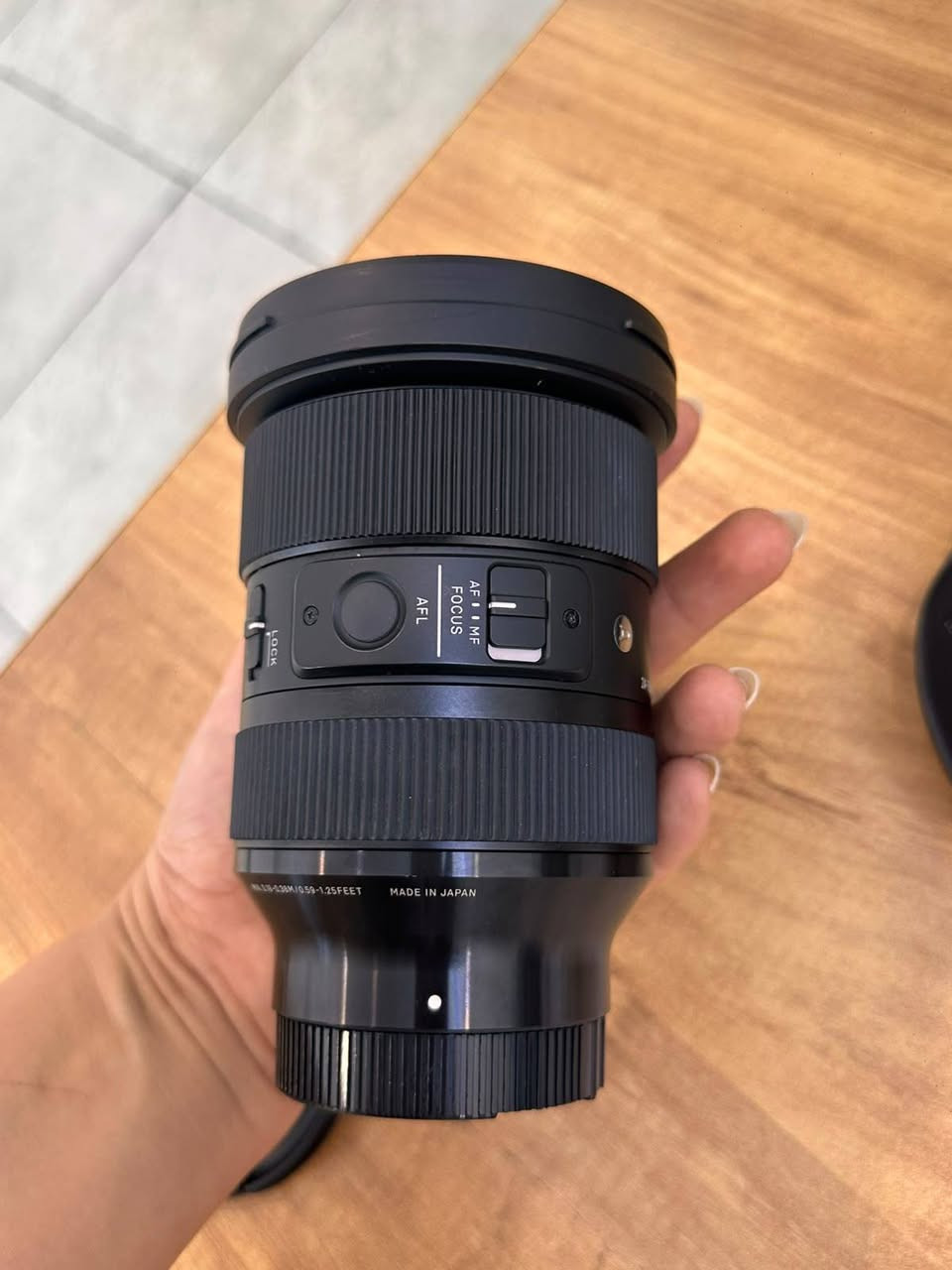 تحياتي للجميع
للبيع عدس sigma 24_70
F2.8
مستعمل نظيفه جدا
مكاني بغداد /حي الخظراء
***********
