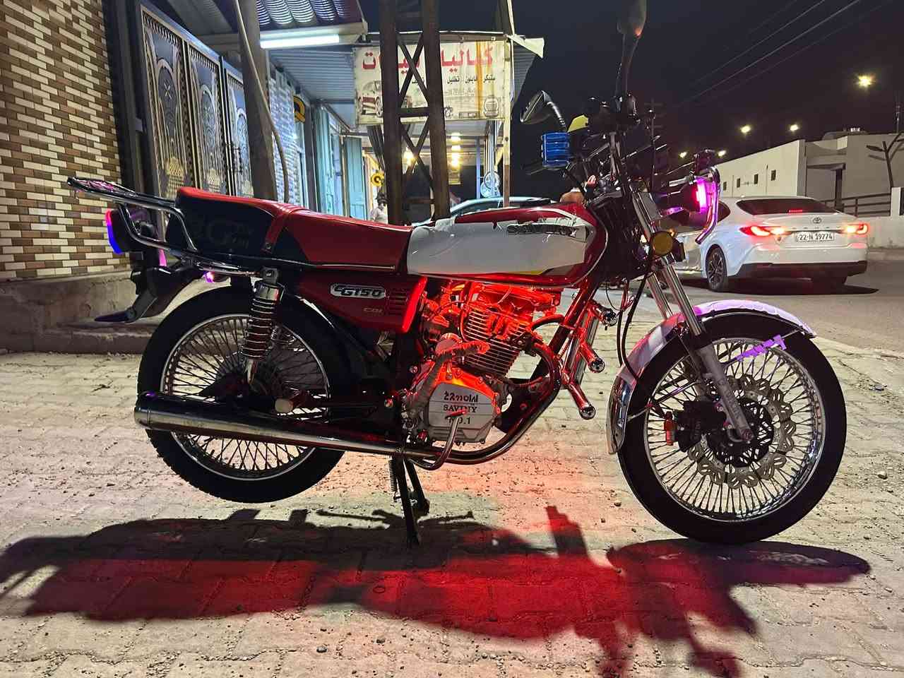 دراجة إيراني موديل 24محرك150cc
كهربائيات كلها شغالة بس صلف يرادلة ربط

هندر نگره وحدة

سعر 750وبيها مجال

لتواصل ***********
