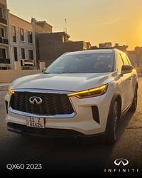Infiniti 2023 QX60 أمريكي  6 سلندر 3,5 فول مواصفات بدون صبغ المسافة ال...