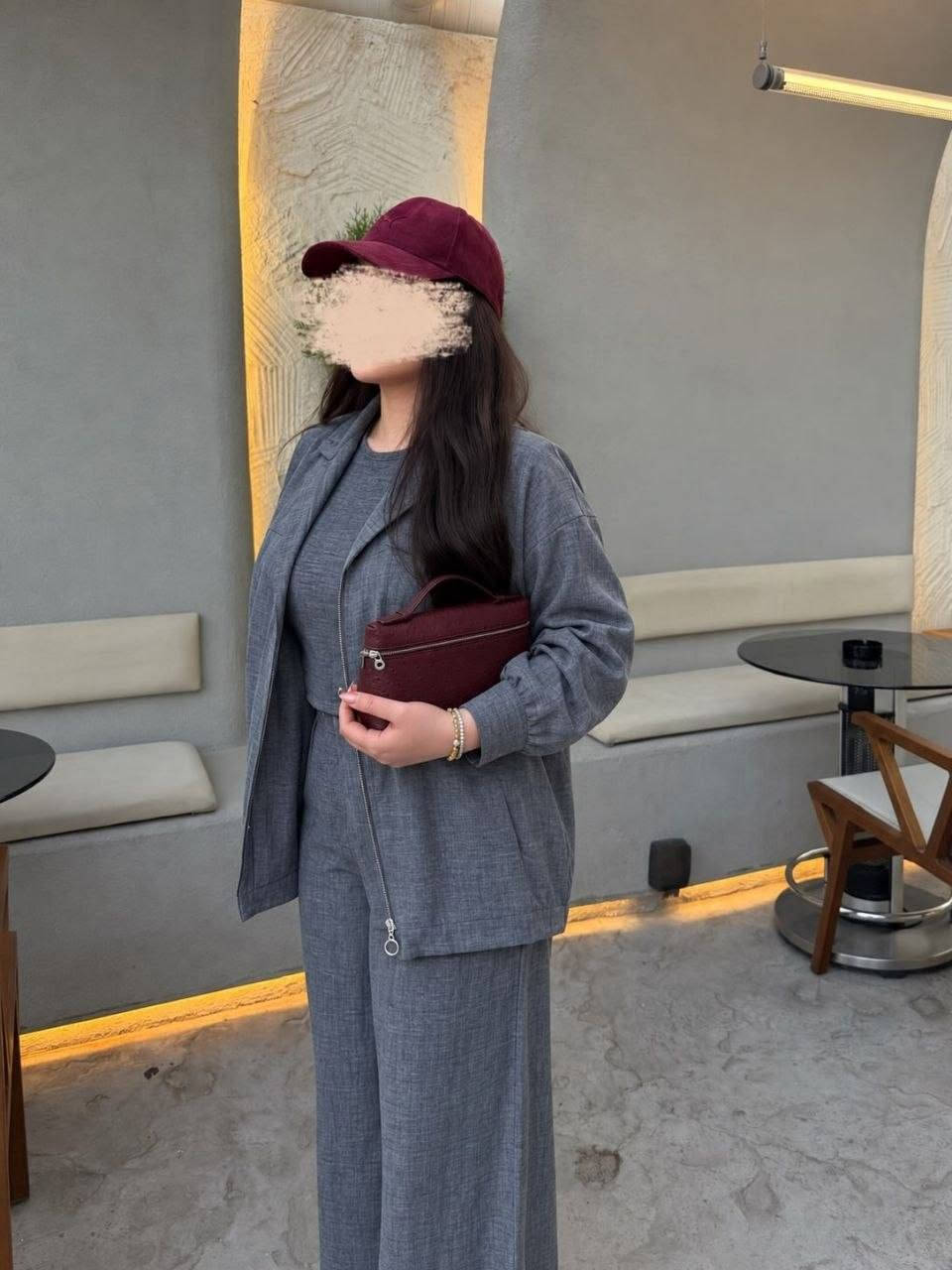 سوت ٣ قطع • صوفيا تركي • مقاسات ٣٨-٤٨