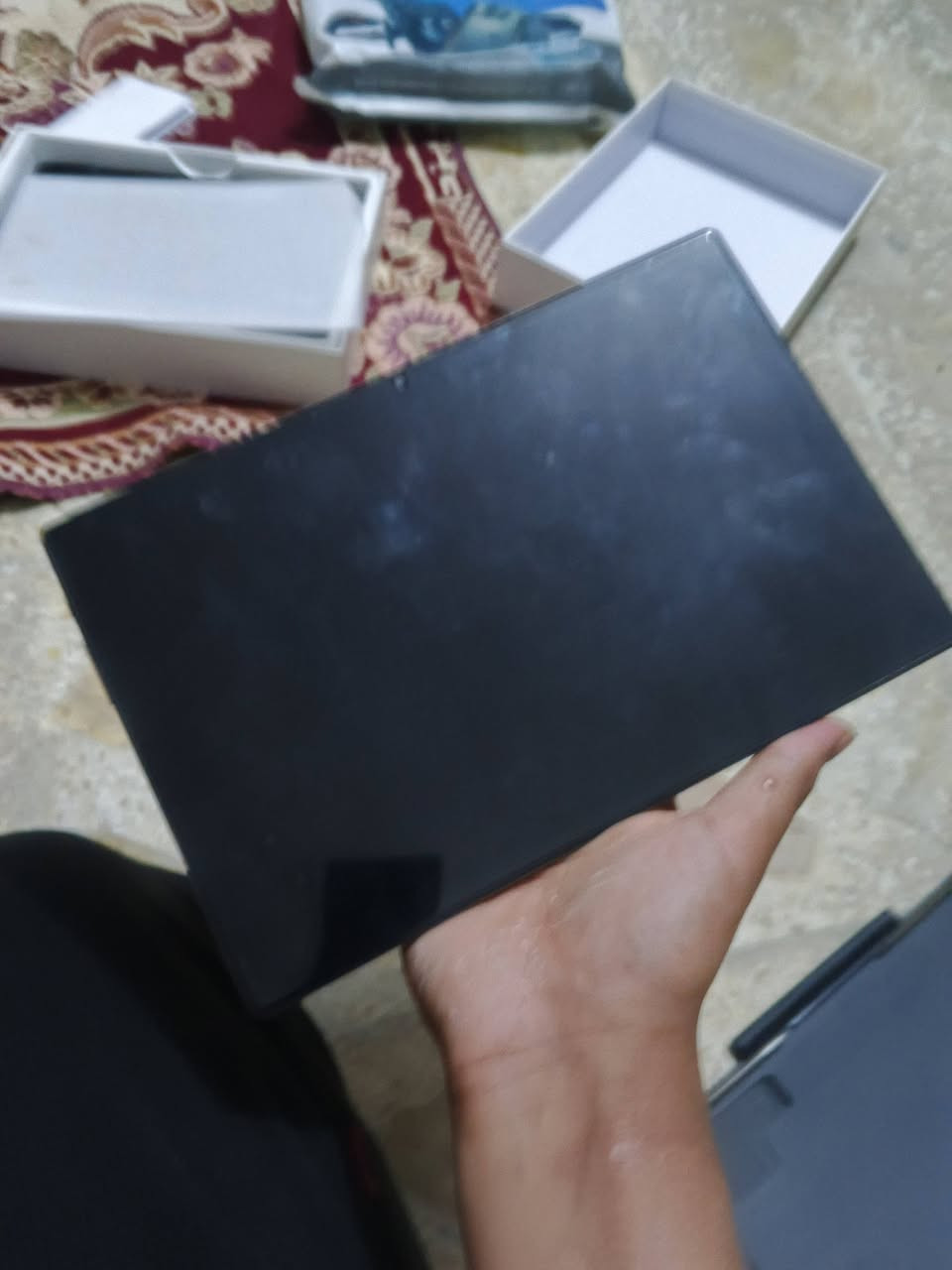 سلام عليكم ايباد جديد سعر 180 وبي مجال لطيبين ايباد جديد جديد الاستفسار  على رقم ***********مكان نجف الاشرف
