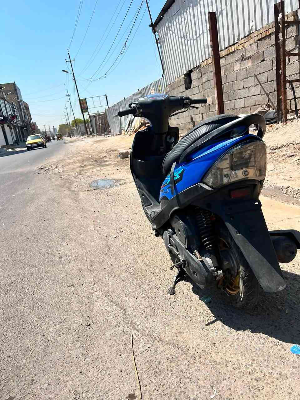 سلام عليكم دراجه ماكس عدله 120نضيفه شلعه معدل نكره سلف هندر مكنيه ناعمه كلش كهربايات كله شغاله 350 بيه مجال  مكاني شعله زراعي خطيب شارع حشد ***********
