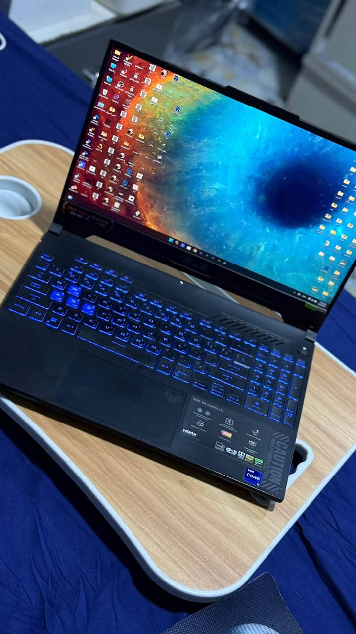 اذا شراي ادخلي واتساب وما نختلف ***********
ASUS TUF Gaming F15

CPU - Core i9-13900H -13th Gen- 14 Cores, 20 Threads, 24M Cache, up to 5.4 GHz,
RAM - 32GB DDR4 3200Mhz, (16*2) Upgrade RAM
STORAGE - 1TB + 512GB SSD NVMe M.2 PCIe Gen4
GPU - NVIDIA Geforce RTX 4060 8GB GDDR6 140W
Display - 15.6 FHD (1920 x 1080) sRGB:100%, Adobe:75.35% 144Hz IPS
