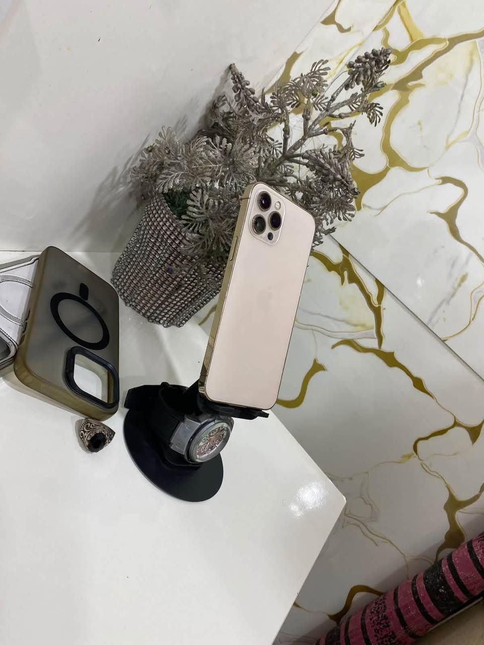 📱 آيفون 12 برو ماكس — ذاكرة 256
دبل شريحه 🔥
اللون الذهبي✨
📱 مستبدل شاشة فقط OLED ✅
بطاريه 83 ✅
✨ جهاز نظيف وحلو ومرتب
✅ سهل اللمس وجاهز للاستخدام💯
💰 السعر: ٣٥٠ ألف فقط🔥
📍 العنوان: بغداد – البياع
📲 واتساب فقط: ***********
🚗 يوجد توصيل
