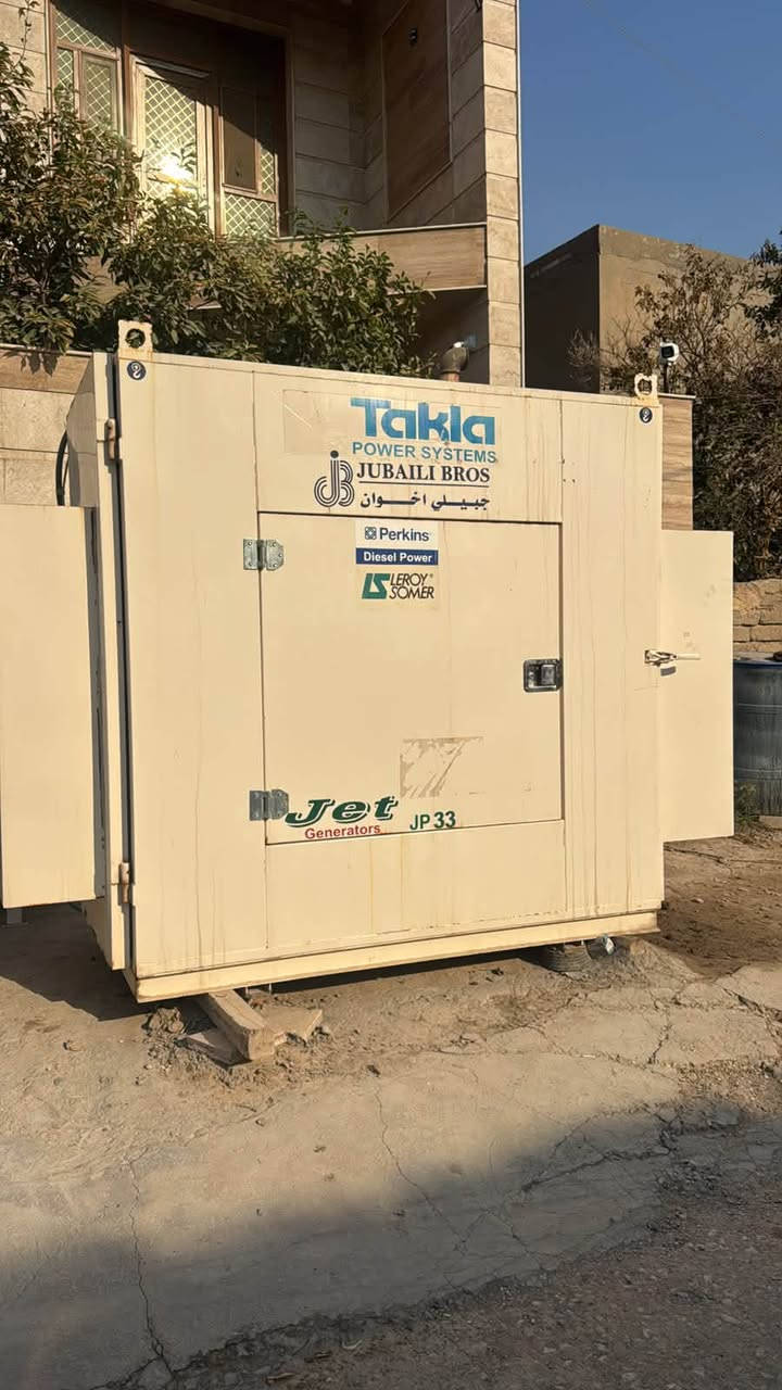 سلام عليكم مولدة بيركنز جبيلي 30 كيفي جديده جدا اخت الزيرو مال بيت ونضيفه ما مفتوح بيه اي شيء مكاني بابل مركز المدينة ***********
