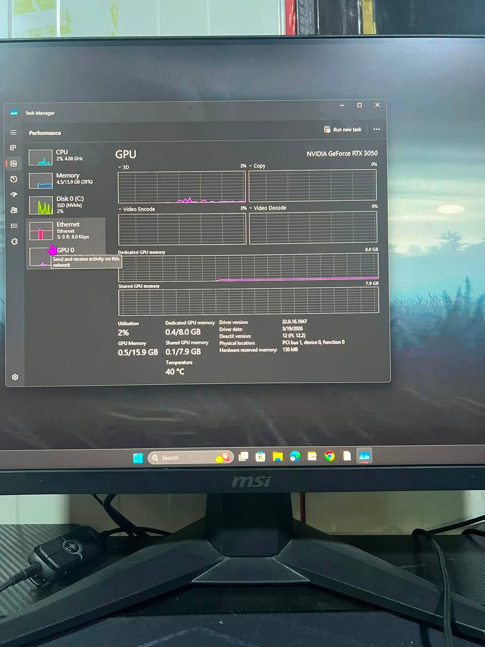 موصفات
شاشه msi هرتز 200

NAVIDIA GeForce RTX 3050

SSD1TB PRO

16 GB DDR4

AMD Ryzen 5 5500

سعر مليون وبيهه مجال

رقم التواصل ***********
