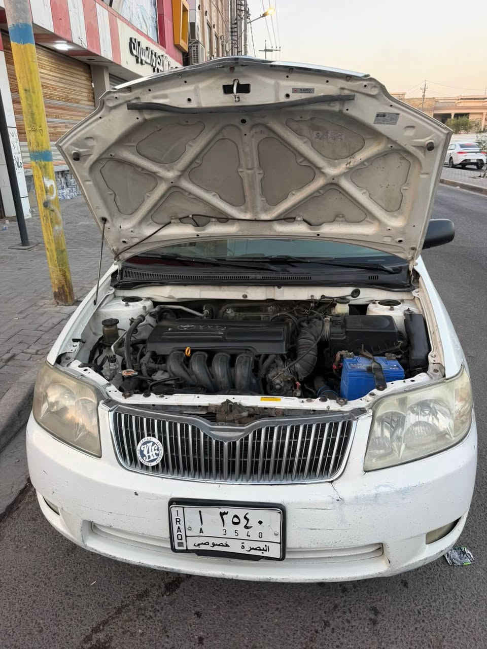 السلام عليكم للبيع كورلا بيكاجو 2007 مكينه 1800 بيهه تنقيصوبيهه بنيد مبدل وصبغ كد شبر صفحتين مال بيبان بدون داخل تبريد ثلج تخم تاير سيارة احله من صوره 90 وبيهه مجال مستعجل ع بيعتهه ***********
