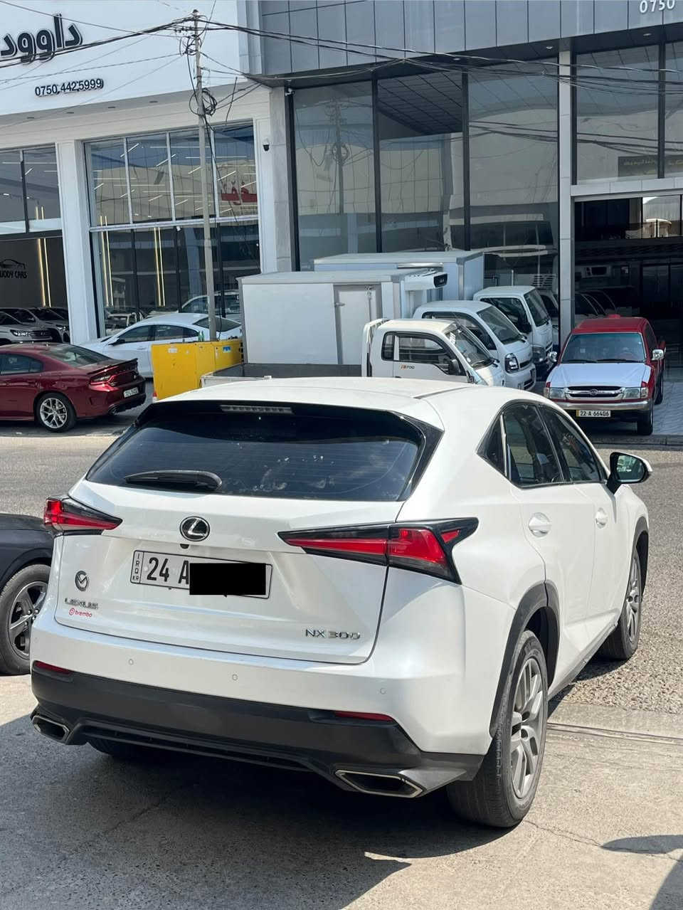Lexus 2020 NX 300 شركه
جملغ صبغ باب تبديل شركه
رقم دهوك تحويل شرط
موصفات فول بدون فتحه
شاشه كبير
كاميره
دبل اكسل
كوشن جلد 
كوشن هيتر
تحديد سرعه
ويل كه ب
قودي ايشاره
قودي رادار
داغل احمر
لايت زينون
لايت ليد
Eco - normal_sport
بصمه
بريك بصمه
باب بصمه
 تبريد مركزي
٣ گير

عنوان اربيل 
رقم موبايل *********** أربيل, العراق
