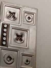 طباخ ايطالي • زجاج • استيل