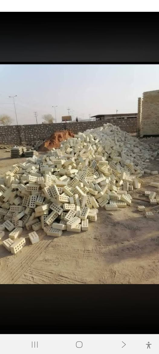 مواد انشايه اسمنت طابوق رمل حديد جص بورك توصيل بغداد والاتصال ***********
