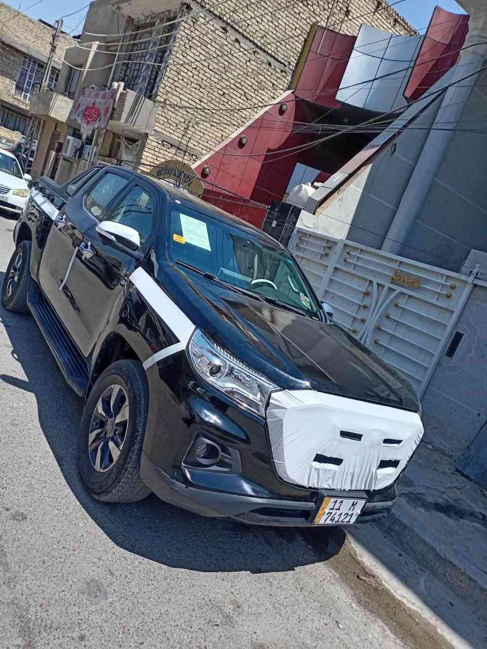 من رخصت الادمن المحترم .
*********** 
بيك اب هانتر 2023 تبريد خلفي امامي ثلج شاشه كامره تحكمات مري شفط كشن كهرباء مكينه 2400 تيربو المرغوب رقم بغداد دولي ارقام جدد وهزة جديده ميحتاج تسوي هزة تحويل مباشر مصبوغه عام جاهزة السعر (103$) وماكو هيج سعر بيع فقط مكاني بغداد *********** بغداد, العراق
