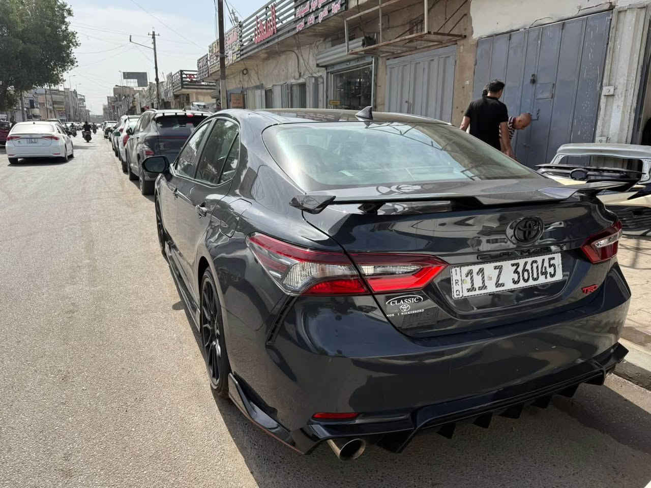 السلام عليكم 
كامري 2024 TRD
اللون اسمنتي 
بدون حادث كلين
عداد المسافات 10500 ميل
للاتصال ***********
ميحتاج ذكر مواصفات ال TRD

