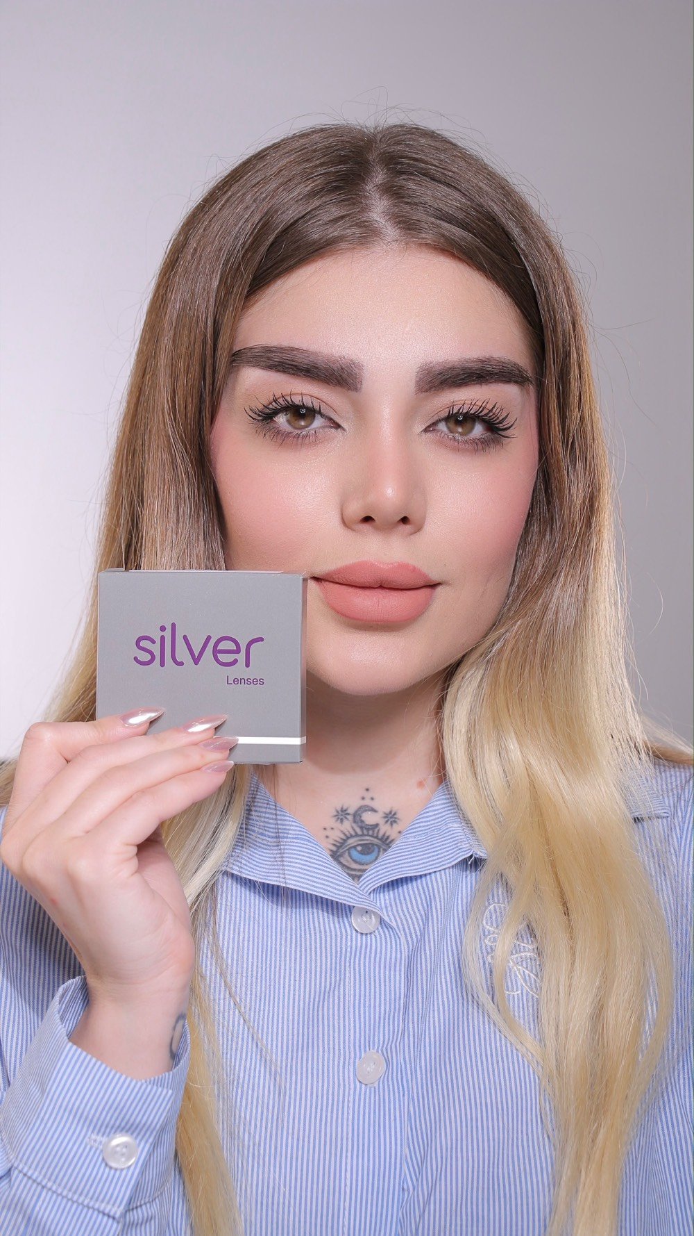 عدسات لاصقة طبيه وتجميليه ماركه عالميه سنويه الس