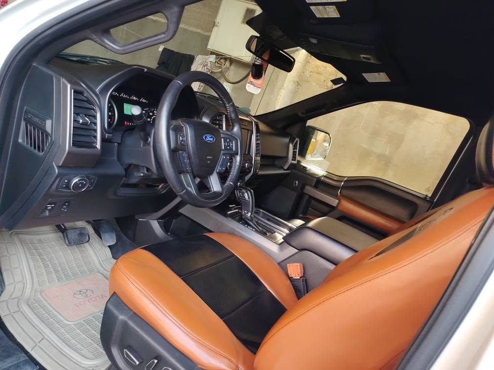 فورد F150 باب طويل بودي قصيرموديل 2018 محرك 6 توين توربو دبل اكسل مواصفات السياره XLT كشنات كهربائي وهيتر كير طرح 10نمر حساس خلفي كامره خلفيه لايتات ليد مرايات اشاره وتعتيم سكليتر يرفع وينزل كهرباىي تشغيل عن بعد كود بل الباب تبريد + ثلاجه  كير محرك اكسل كلها ابشرط رقم وسنويه وهزه كلها جديد باسمي ثاني يوم تحويل السياره ماشيه 26  ميل وبنسبه للحادث بنيد وباب خلفي بدي وارد امريكي السياره  صبغ جامرلغ وبنيد  دواخل بدون ايرباك بدون لغود بدون شاصي مكان السياره بغداد
السعر 190 وبيه مجال الشراي
رقم *********** بغداد, العراق

نص مكتوب في الصور:
- إدخال نص