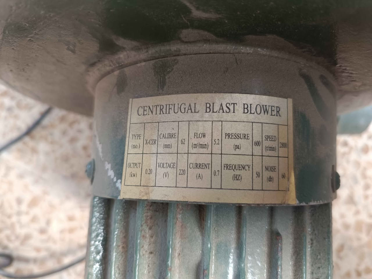 ضاغطة هواء بلور سرعة ٢٨٠٠ شغال 
للاستفسار مراسلة الصفحة او الاتصال على الرقم التالي *********** موصل, نينوى
