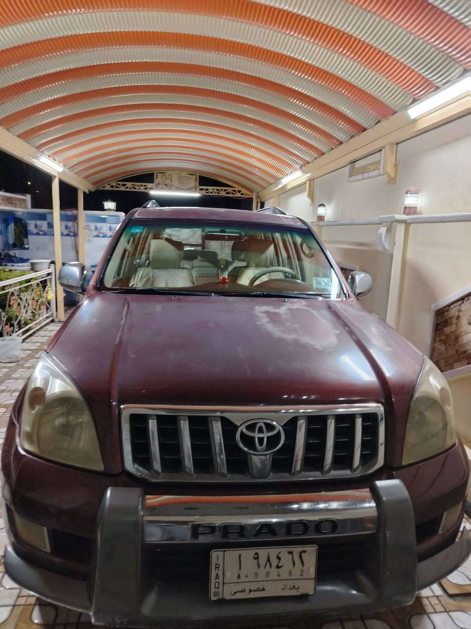 سلام عليكم 
تيوتا برادو مديل 2007 vx لمتدد اعلا مواصفات

المواصفات: 1.1
رقم بغداد 
وارد كويتي 

شاشه كبيره 

محرك 6 سلندر 4000

فتحه سقف 

سبير تعليك 

7 راكب 

3 قطع تبريد 

السياره خيير من الله مناقصها شيي ع ايد الحجي 

 

الضرر: 

ماكو اي حادث بـ سياره 

فقط جراد ب لبنيد ولقماره شويه 

المعلومات: 

السياره بـ اسم الحجي 

السعر 160 وبيها مجال للشراي
الرقم ***********
