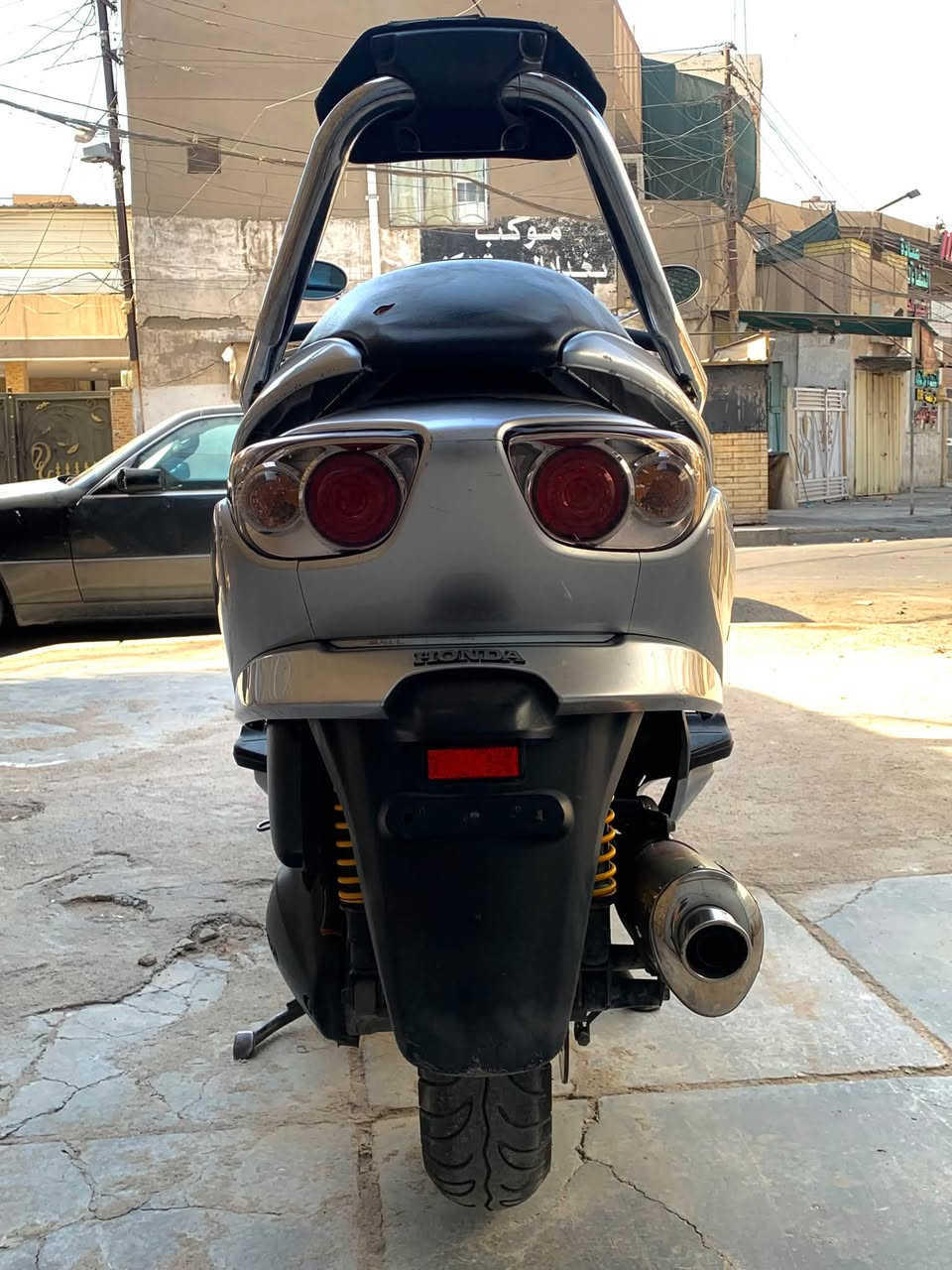 للبيع ادراجه نوع فورزه 09كرستال
دراجه نضيفه سوفت عينك اي عطل ما بيها 
ماشيه 17الف 4تحويلات 7نمر الگير 
علايم ذهبيه ويل ذهبي تايرات جديد
تجوه عاليه مراي نيكل دوسات نيكل بلادي 
كلها بلاديه ستان كهربا سايد بريك شغال 
كلها شغاله ما بيها اي مشكله فقط الگلج 60\100
معدل 140 صالنصه رياضي بلادي صوت حلو 
اوراق كامله منفيز ومكاتبه مشتريها من معرض بسمي 
استعمل قليل مديل 2009 كفرات نضيفات كدامك شوفهن احله من الصور صار عندي نضوح دهن بسط
فتحتها بدلت واشر القبق ونگطع النضوح قبل ٨اشهر من سويته مكينه فوال ناعمه رون 1ونص سويتلها ادامه كامله 
دهن گله موتل بانزين محسن  مكاني بغدادالجديده 
سعر مليون ٣٠٠ ضمان تاخذها من باب البيت 
ما متواجد عل فيس فقط تصال ***********
