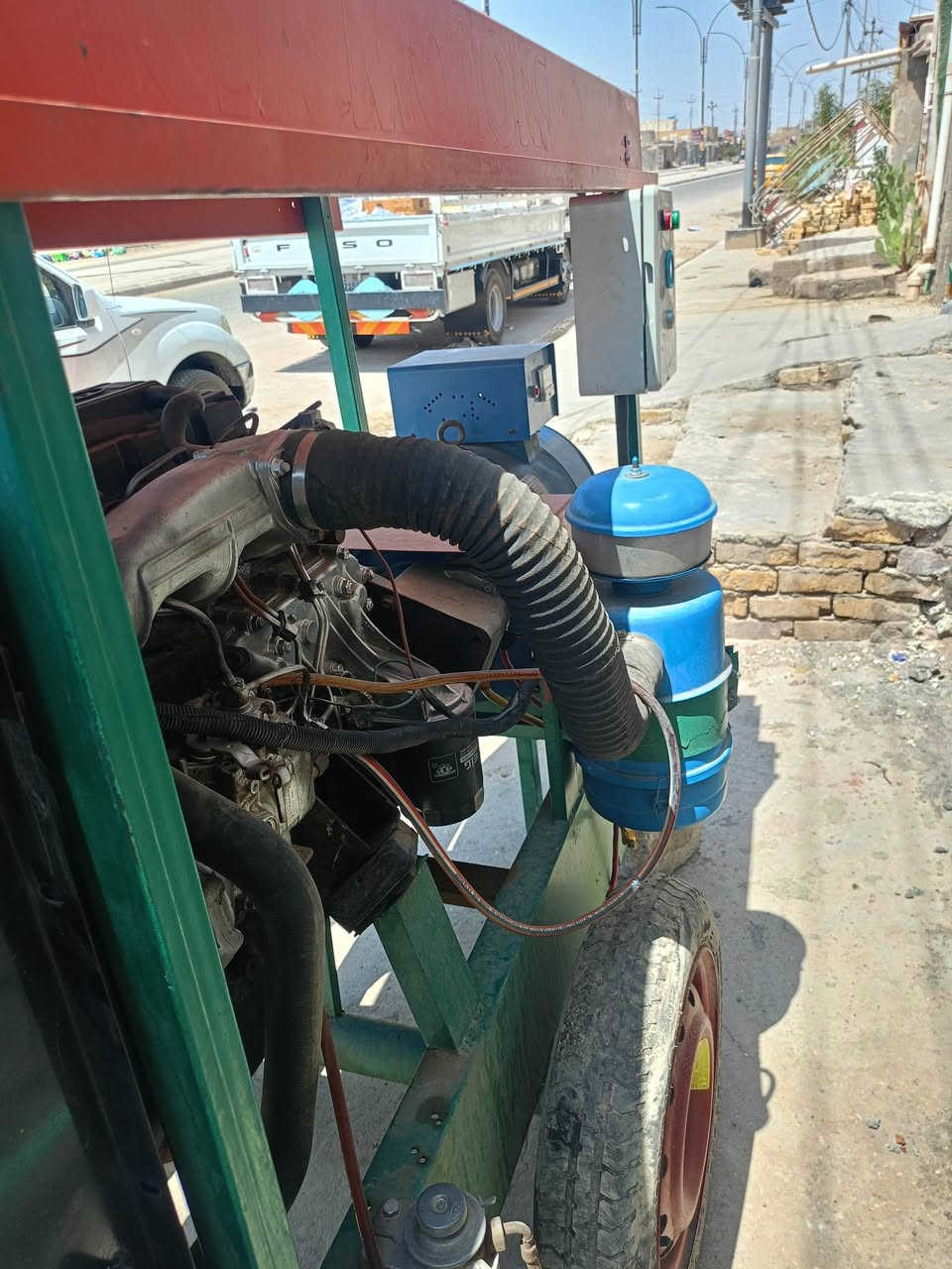 مولد كيا 2701
راس توليد 30KV
120أمبير 
جديد مستخدم 7ايام 
ذي قار ...الغراف 
***********
السعر 17ورقه وبيه مجال للشراي
