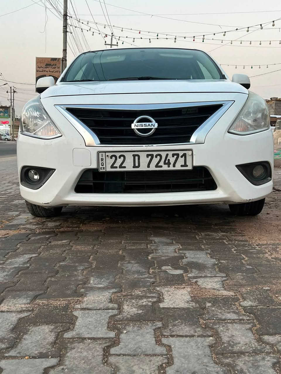نيسان صني 2022
السلام عليكم 
نيسان صني 2022 بيها باب مبدل وشويه صبغ بداير اثر طخه رقم اربيل الجديد باسم شركة تحويل وكاله جاهز مكاني البصرة 
***********
السعر 97 ورقه
