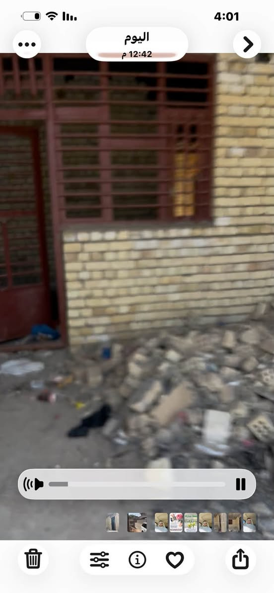 بيت مساحة 150 متر بناء جديد طابوك ورفت في جسر ديالى القديم شارع السواعد يحتوي على غرف نوم عدد2 وصالة واستقبال وحمامات داخلية وخارجية زراعي سند 25 سعر البيت 65مليون وبي مجال الاتصال هاتف ***********و***********يوجد وتساب

