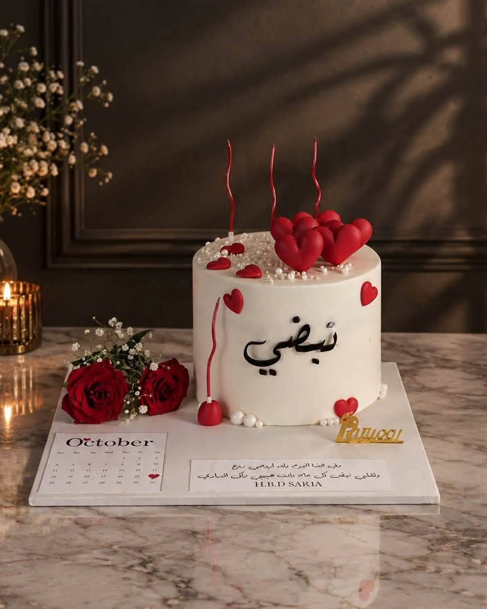 حجز كيك • جميع المناسبات • السعر حسب القالب