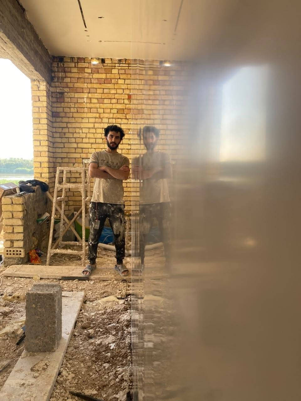 ‏@كادر من 4خلفات عمل جص فني الابيض مال موصل وجص وبورك مبيت بنفس الموقع وشغل هندسي ومن الله التوفيق
***********
***********
***********
