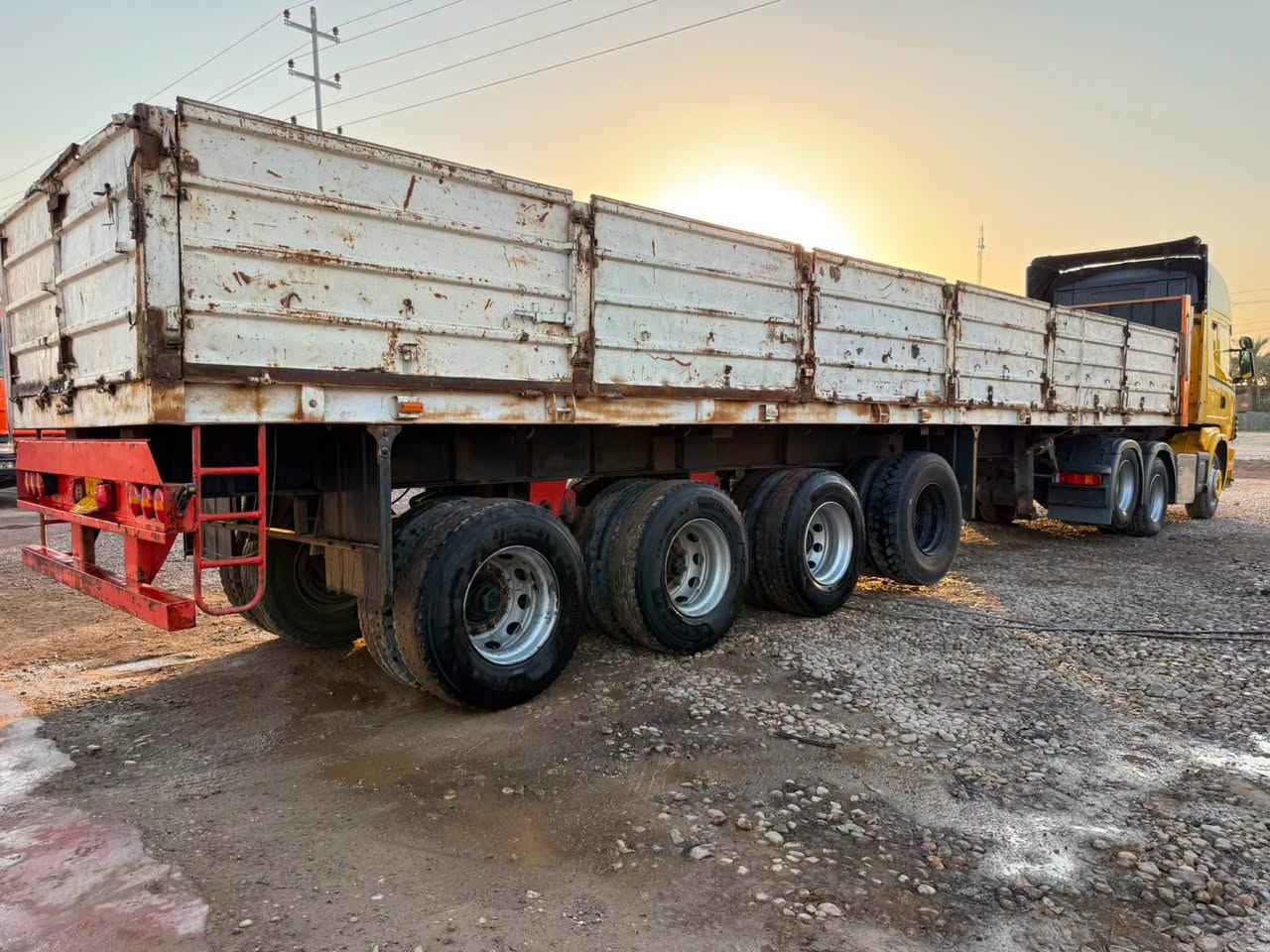 سكانيه موديل 2003 رقم سليمانيه مربوطه فلات عربانه حداديه مكينه 500 كفاله السعر 270 وبيه مجال ***********       ***********
