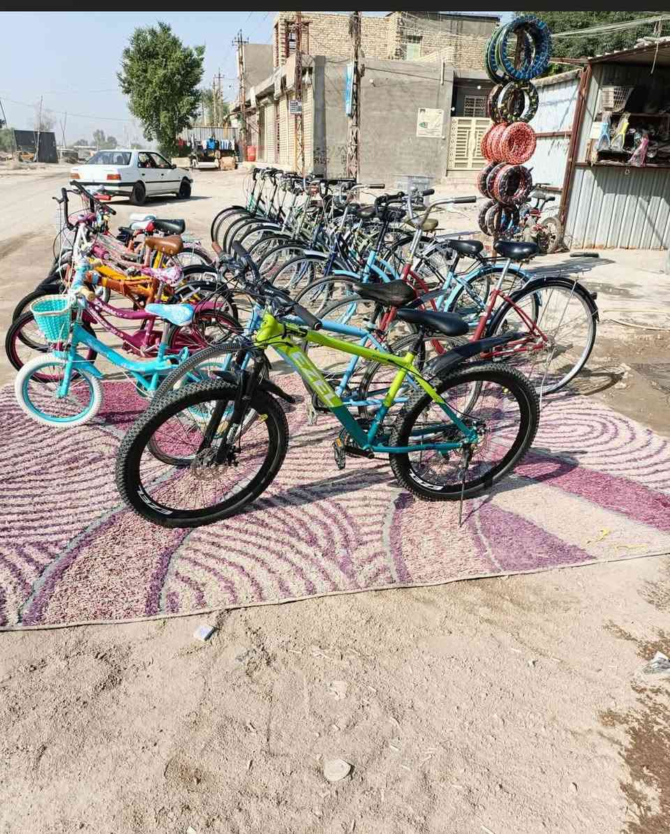 دراجات • بغداد سبع البور • مقاسات ١٢،١٦،٢٠،٢٦،٢٧