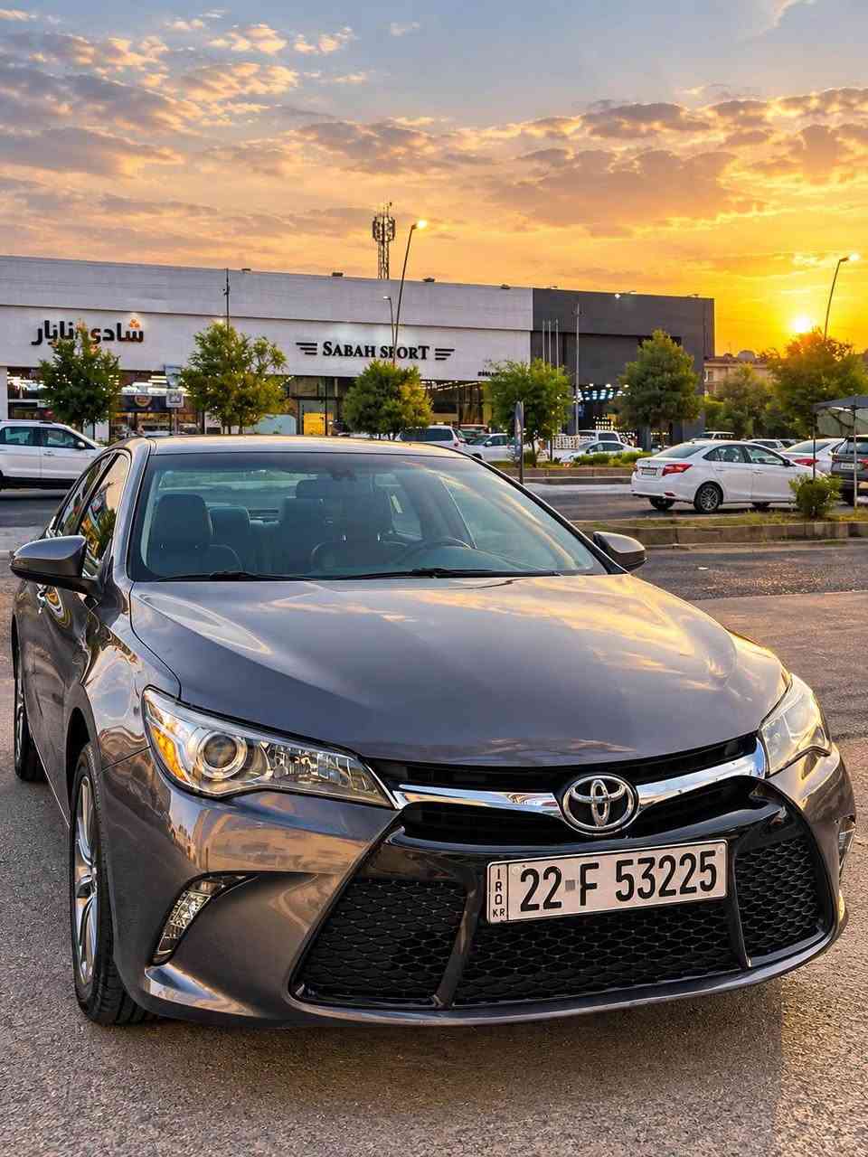 toyota camry 2016 SE 
جملخ و بونیت بویاخە ئیرباگ تەقیە بیلاد دانرایە 
سەقفی کلیرە بئ معجون 
١٨٦.٠٠٠ کم رویشتیە 
سەیارە بئ مەسروفە زور پاک و خاوئن ماوە گیر مکینە بە شەرت سەرە شاسی هەیە  سەیارە بئ کئشەیە نەفسی روژ وەکالە دەکا 
*********** أربيل, العراق

نص مكتوب في الصور:
- 2:38 LTE bid.cars 1 / 10
- 2:39 LTE bid.cars 6 / 10 Sales History Similar archival offers You are watching archived offer. Auction ended on Tuesday, January 31, 2023