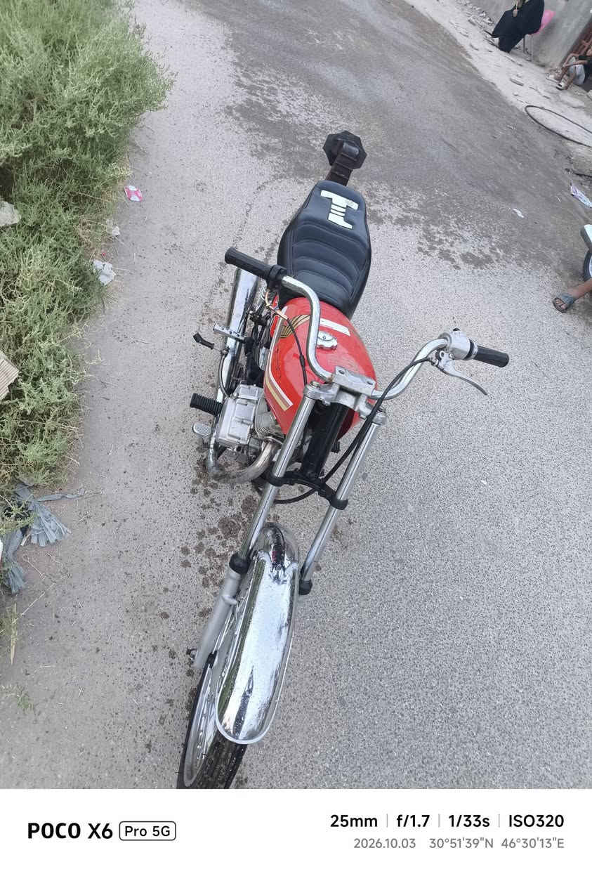سلام عليكم نامه للبيع مكينه برفاز نضيفه مفتوحه دراجه خير من الله ب475وبيه مجال مكاني ناصريه سوق الشيوخ تصل***********

نص مكتوب في الصور:
- POCO X6 Pro 5G 25mm f/1.7 1/33s ISO320 2026.10.03 30°51'39"N 46°30'13"E
- POCO X6 Pro 5G 25mm | f/1.7 | 1/33s | ISO250 2026.10.03 30°51'39"N 46°30'13"E
- POCO X6 Pro 5G 25mm | f/1.7 | 1/33s | ISO400 2026.10.03 30°51'39"N 46°30'13"E
- POCO X6 Pro 5G
- 25mm | f/1.7 | 1/33s | ISO320
- 2026.10.03 30°51'39"N 46°30'13"E