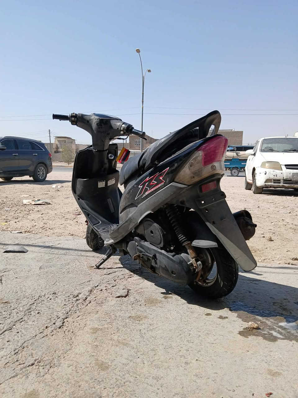 سلام عليكم ماكس عدله دراجه كفاله بكانه حله شارع ا80 سعر 600 وبيه ماجال رقم ***********
