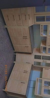 التواصل خاص او ع رقم 07765745147 كاونتر المنيوم بدون سنك تقريبا 5 امتا...