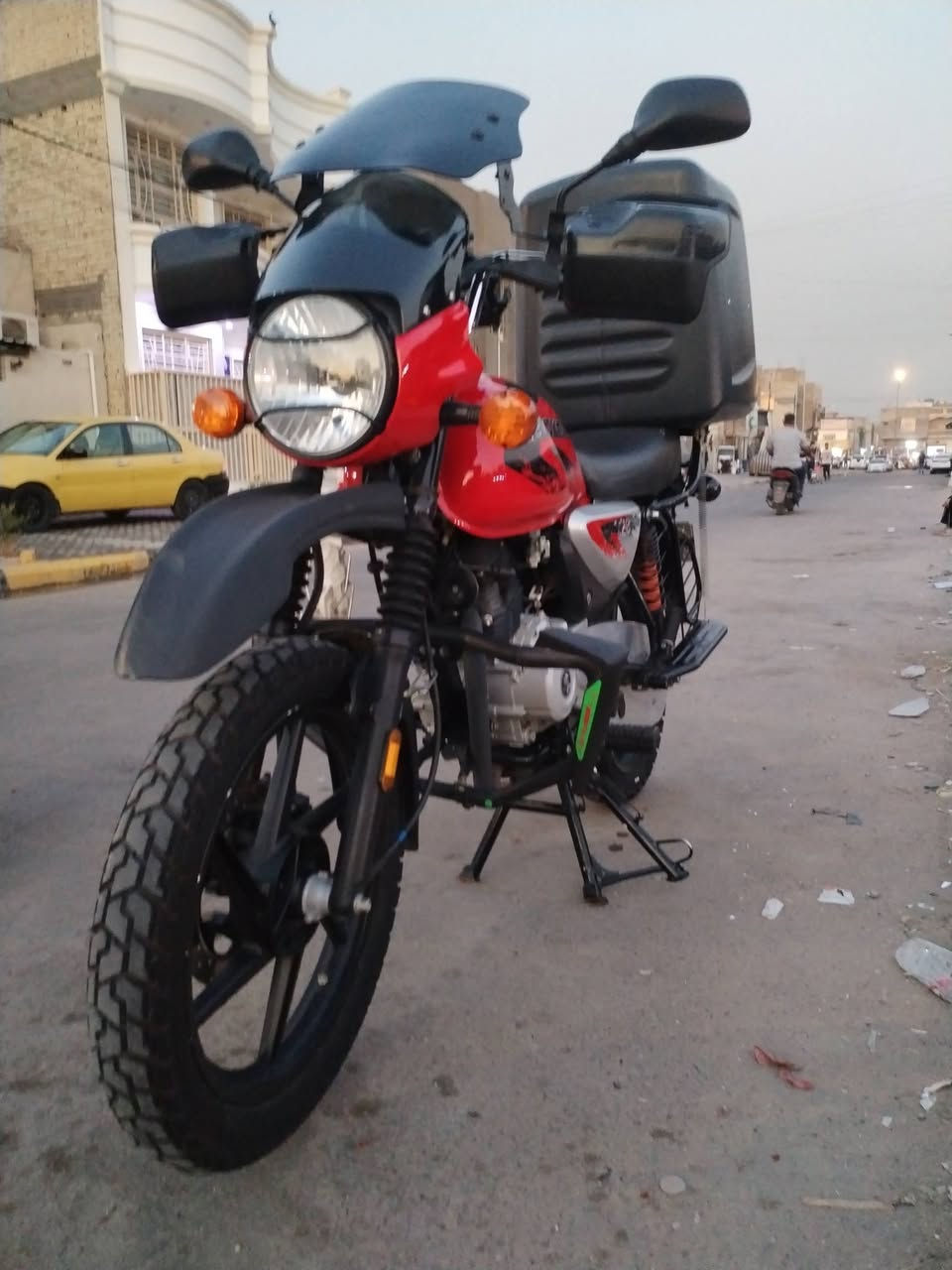 سلام عليكم بوكسر جبلي
2025 طالعه 2026 دراجه بعه زيرو مكفوله كفاله عامه رقم أربيل ماشيه 14 الف السعر 2950  للاستفسار ***********
