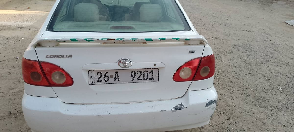السلام عليكم سياره كورلانحله موديل 2004 محرك 1800 كيرمكفول مكينه خيط بخار شاشه مصبوغه حزام للجماليه مكفوله من حادث او طخه سياره بسمي شرط التحويل السعر 78 بي مجال 
الاتصال ***********
اني مكلف بل نشر
