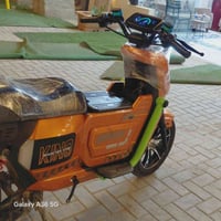 دراجه شحن F3 للبيع خمس بطاريات ملف  2000سرعه 75حقيقي عقل رياضي سعر 550...