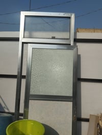 باب المنيوم • ٢٤٠×٨٢ • بغداد الشعلة