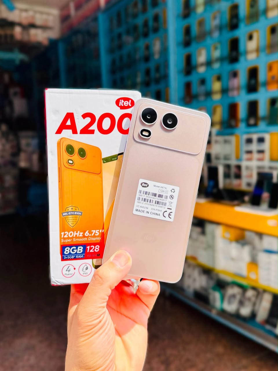 📱 itel A200 ... هاتف يجمع بين المتانة، الأداء، والسعر المناسب!

✅ شاشة كبيرة 6.75 بوصة HD+
⚡ معدل تحديث 120Hz لسلاسة أكبر.
🚀 معالج Unisoc T7250 ثماني النواة.
💾 ذاكرة داخلية 128GB.
🎮 يشغل PUBG Mobile بإعدادات مناسبة لتجربة لعب ممتعة.
🔋 بطارية 5000mAh تدوم طوال اليوم.
⚡ شحن سريع 15W.
📸 كاميرا خلفية 13MP وأمامية 5MP.
🛡️ مقاوم لرذاذ الماء والغبار بمعيار IP65.
💪 متانة معتمدة وفق معيار MIL-STD-810H.
🔐 بصمة جانبية سريعة ومنفذ USB Type-C.

......................................................
‎📍  قضاء النصر 
الفرع الاول  السوق المسقوف 
‎مجاور سيد ضرغام ابو الخطوط
‎مقابل مطعم الساده
‎
الفـرع الـثانـي / قـرب فـلـكه الـعلماء 📍
دوام الشـركه : يومياً من الساعه 8 صباحاً الــى 
الــساعه 10 لــيلاً

للتواصل:  واتساب. ***********
***********

خدمه توصيل 🚚 مجاني داخل النصر💚
