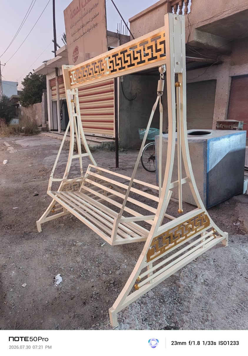 السلام عليكم مراجيح جداد حطاطه حديد ثقيل تركي العنوان ديالى المقدادية مدخل بلور مقبيل جمعيت أبو عزوز رقم الهاتف ***********
