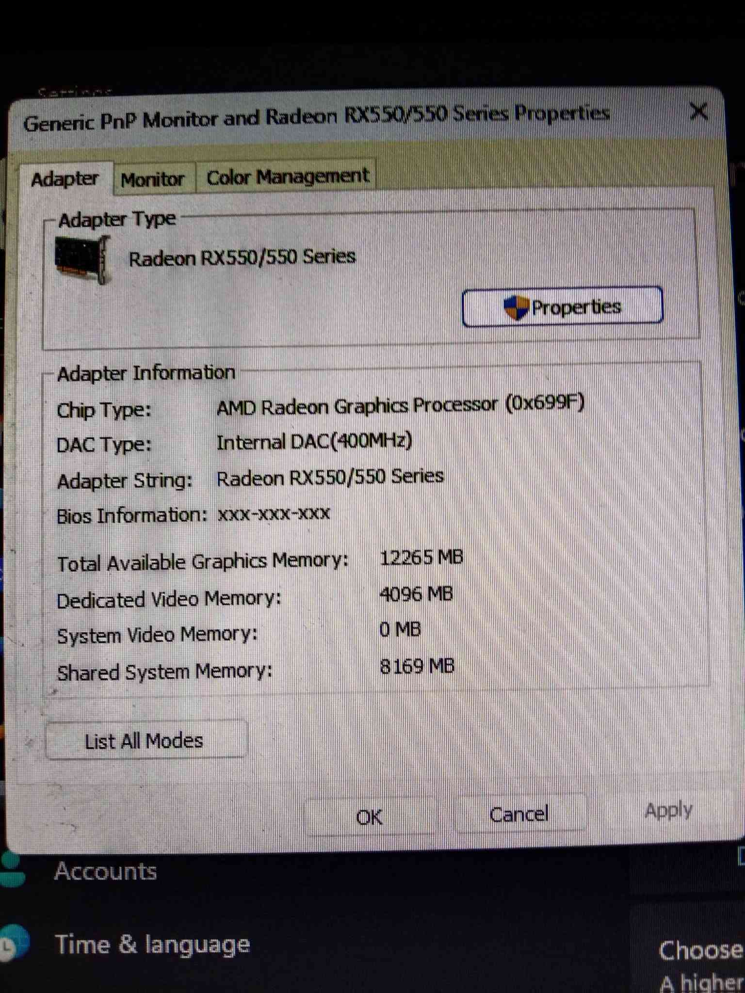 انتل i5-3470 • كرت RX550 4GB • كيس فقط