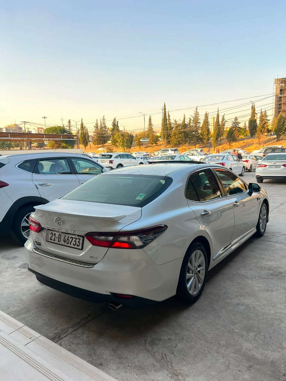 Camry GLE  45.000 km Sas✅
تویوتا کامری 
٢٠٢٤ بانزین
شرکە ساز ضمان
٤٥ الف ماشی حقیقی
مکفول کفالە عامە شخط مابیە
فول فول مواصفات
بصمە فتحە سقف
کشن جلد
کراسی کهربائی
شحن لاسلکی
تشغیل عن بعد
بردە خلفی
حساسات امامیە و خلفیە
شاشە و کامیرا
بعد مواصفاتها معروفە
گیر محرک کل بشرت
دعامیە لدعامیە کفالە
مکان سلیمانیە
٢٦٣$ ورقە و بیە مجال شویە
***********
